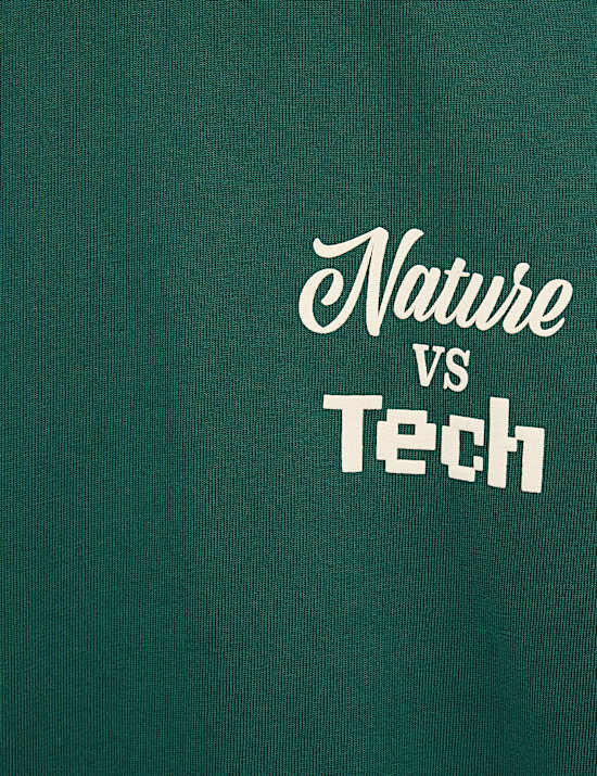 Pure Cotton Nature Thrives Graphic T-Shirt (6-16 Yrs)