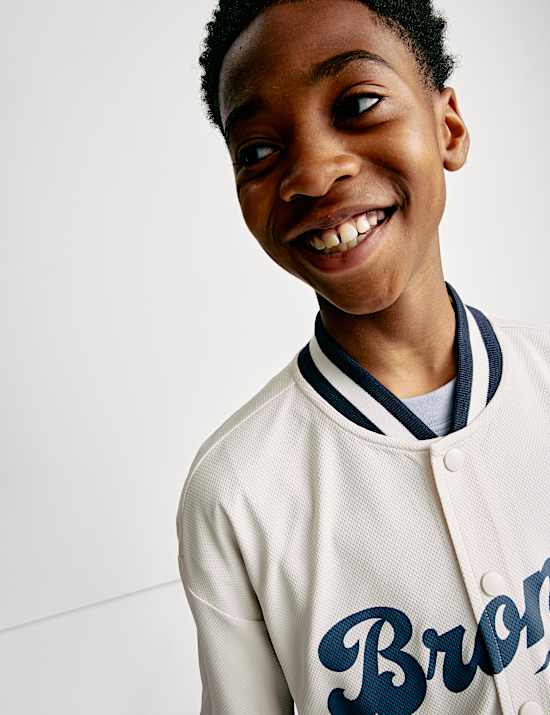 Graphic Baseball Shirt (6-16 Yrs)