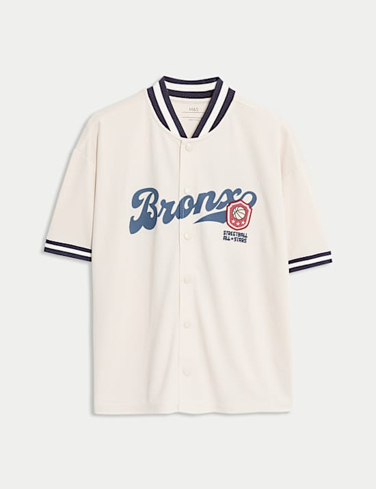 Graphic Baseball Shirt (6-16 Yrs)