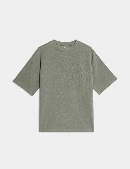 T-shirt &mu;&epsilon; &alpha;&nu;ά&gamma;&lambda;&upsilon;&phi;&eta; &upsilon;&phi;ή &alpha;&pi;ό 100% &beta;&alpha;&mu;&beta;ά&kappa;&iota; (6-16 &epsilon;&tau;ώ&nu;)