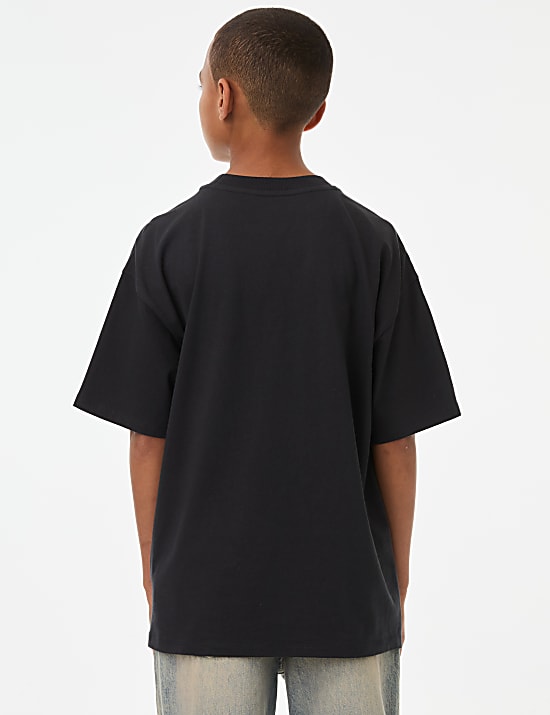 Pure Cotton Cyber Bear T-Shirt (6-16 Yrs)