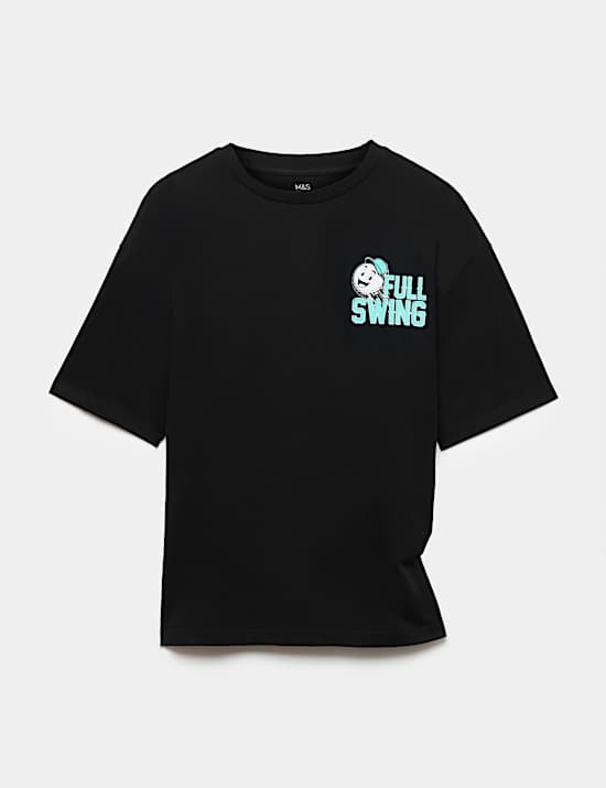 Pure Cotton Graphic T-Shirt (6-16 Yrs)