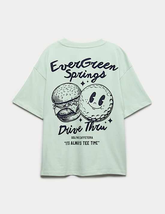 Pure Cotton T-Shirt (6-16 Years)