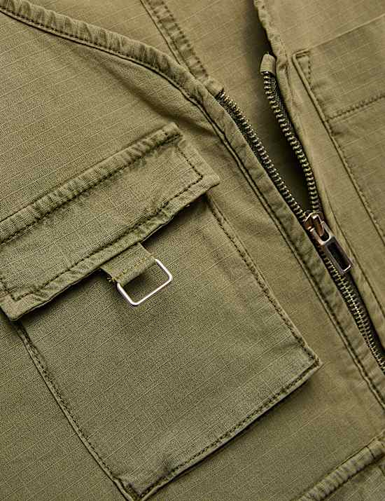 Cotton Rich Fisherman Utility Gilet (6-16 Years)