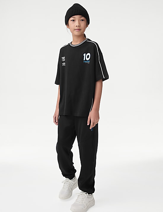 Pure Cotton Football T-Shirt (6-16 Yrs)
