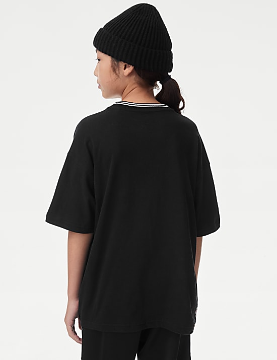 Pure Cotton Football T-Shirt (6-16 Yrs)