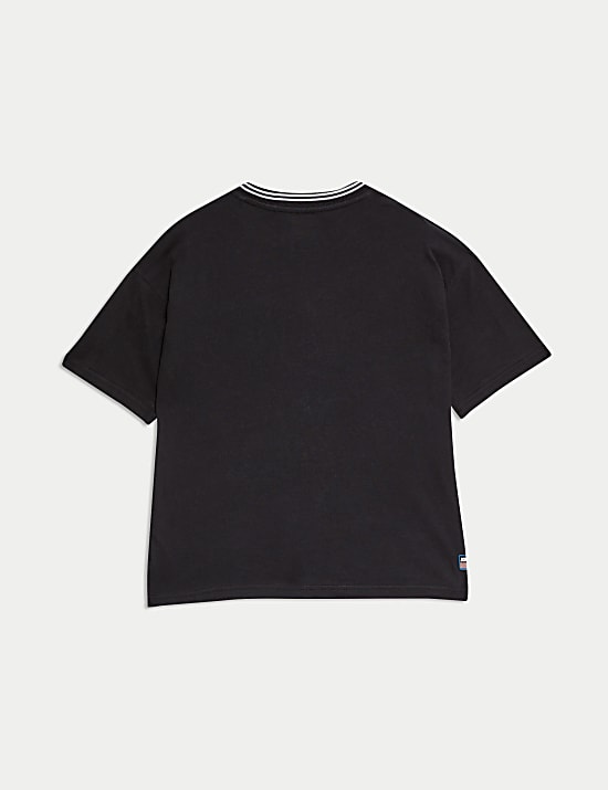 Pure Cotton Football T-Shirt (6-16 Yrs)