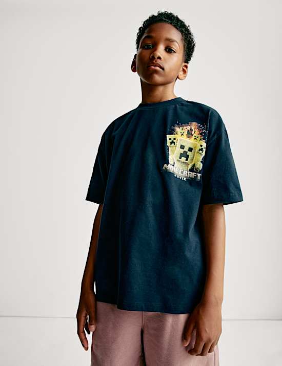Minecraft&trade; Graphic T-Shirt (8-16 Yrs)