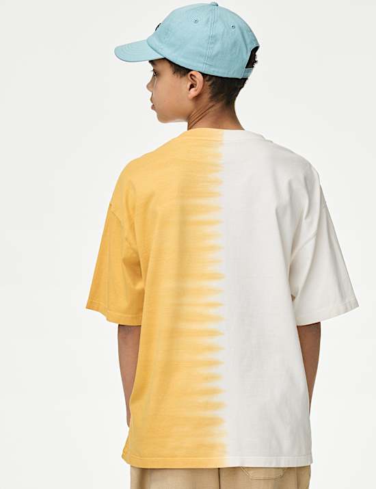 Camiseta 100 % algodón de varios tonos (6-16 años)