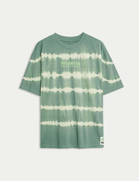 Pure Cotton Tie Dye Adventure T-Shirt (6-16 Yrs)