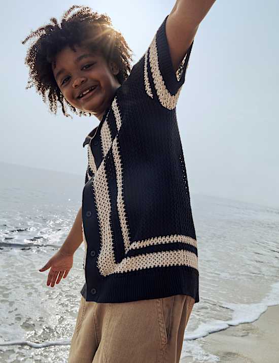 Pure Cotton Knitted Shirt