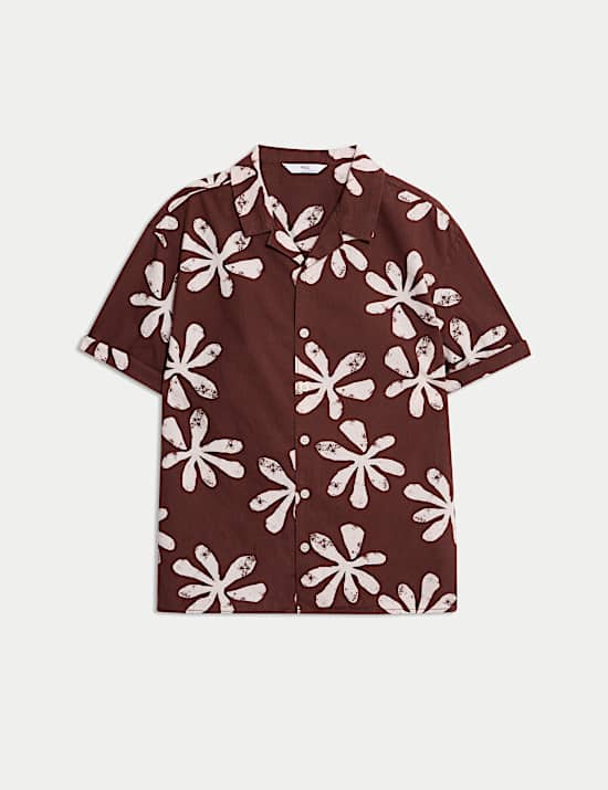 Pure Cotton Printed Shirt (6 - 16 Yrs)