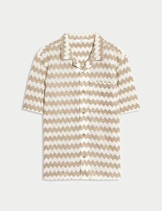 Cotton Rich Chevron Shirt (6-16 Yrs)