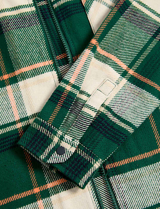 Pure Cotton Check Shirt (6-16 Yrs)