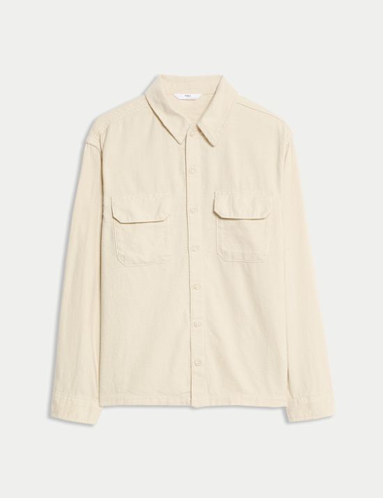 Camisa multiusos con bolsillos 100 % algod&oacute;n (6-16 a&ntilde;os)