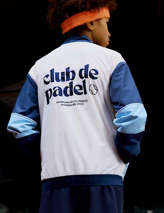 M&S X Club De Padel-windjack (6-16 jaar)