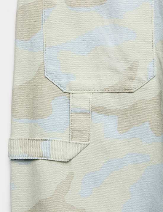 Baggy Fit Denim Camouflage Jeans (2-16 Yrs)