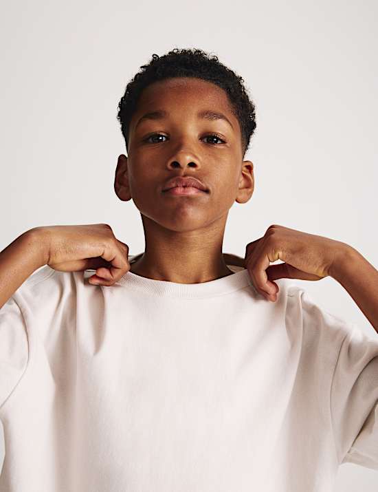 Pure Cotton Graphic T-Shirt (6-16 Yrs)