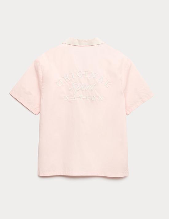 Pure Cotton Graphic Shirt (6-16 Yrs)