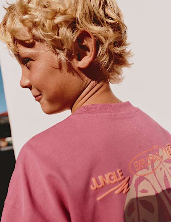 Pure Cotton Bali Adventure Graphic T-Shirt (6-16 Yrs)