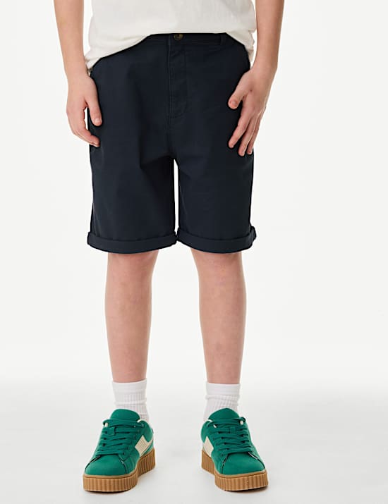 Cotton Rich Chino Shorts (6-16 Yrs)