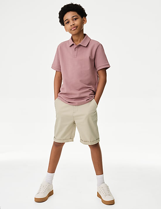 Cotton Rich Chino Shorts (6-16 Yrs)