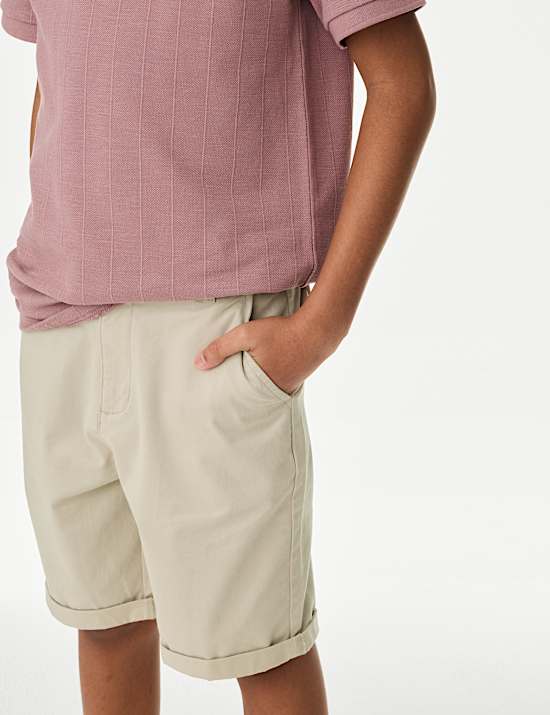 Cotton Rich Chino Shorts (6-16 Yrs)