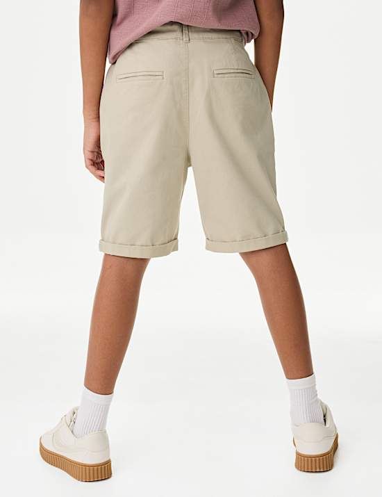 Cotton Rich Chino Shorts (6-16 Yrs)