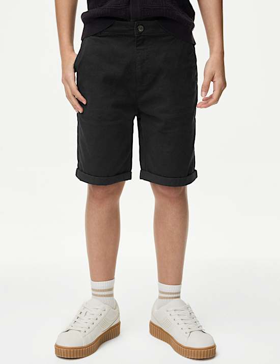 Cotton Rich Chino Shorts (6-16 Yrs)
