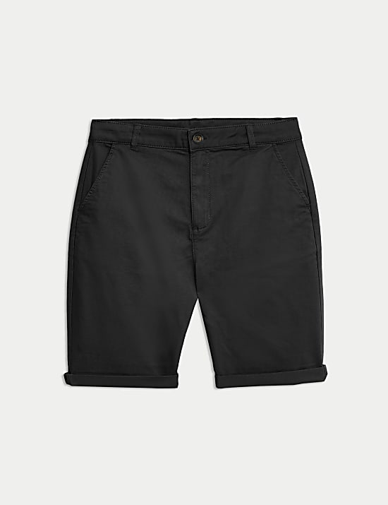 Cotton Rich Chino Shorts (6-16 Yrs)