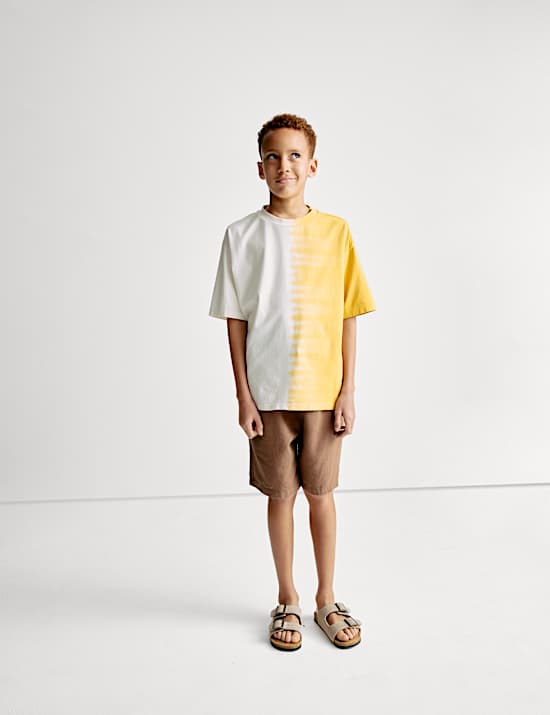 Linen Rich Shorts (2-16 Yrs)