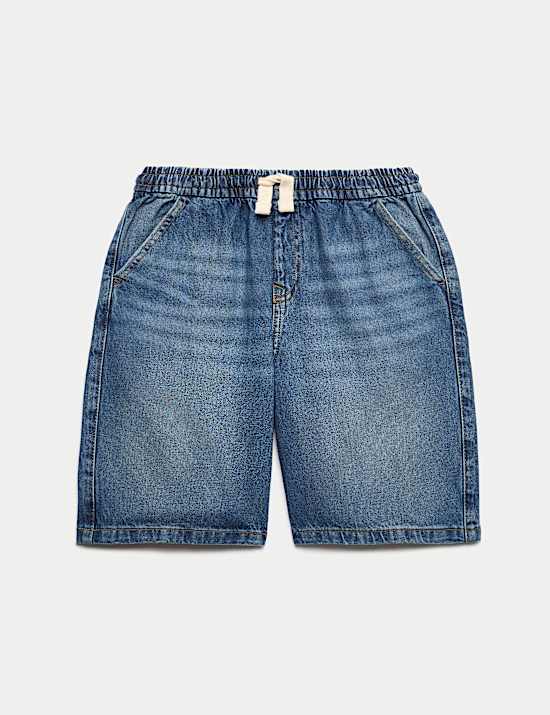 Cotton Rich Denim Shorts (6-16 Yrs)