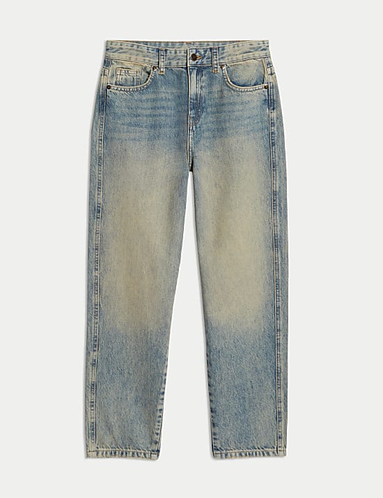 Pure Cotton Acid Wash Jeans (6-16 Yrs)