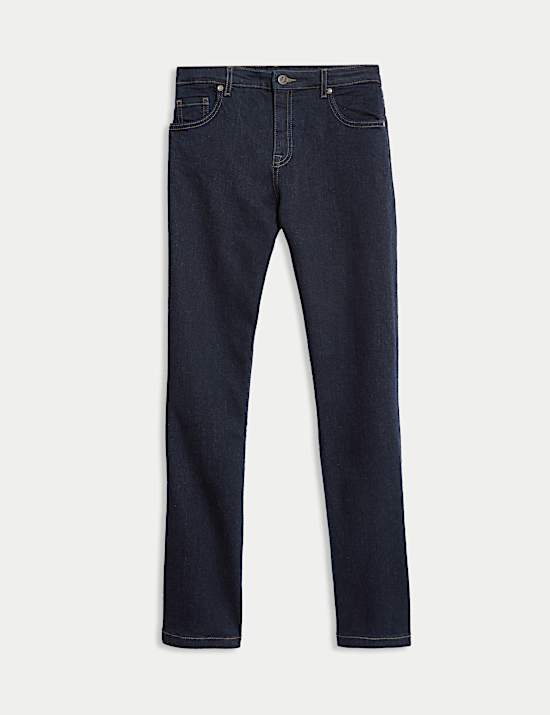 Cotton Rich Straight Jeans (6-16 Yrs)