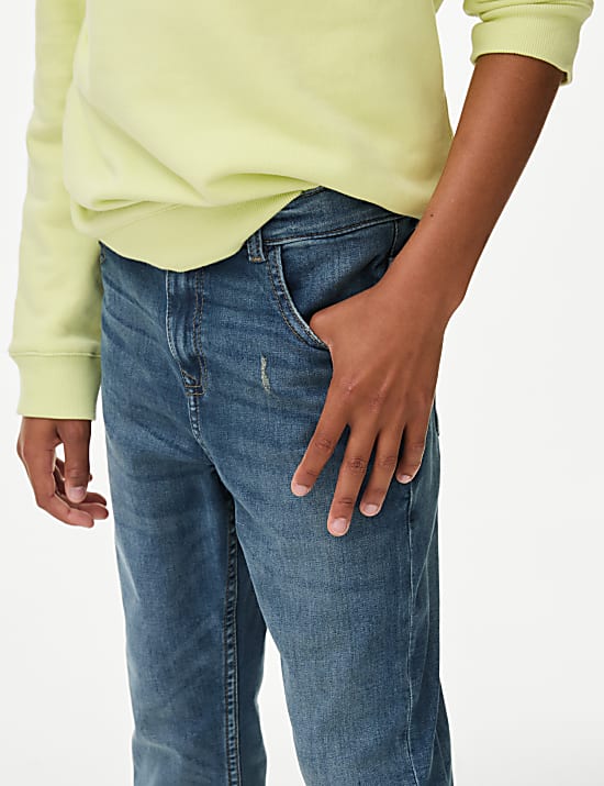 The Jones Slim Fit Cotton with Stretch Jeans (6-16 Yrs)