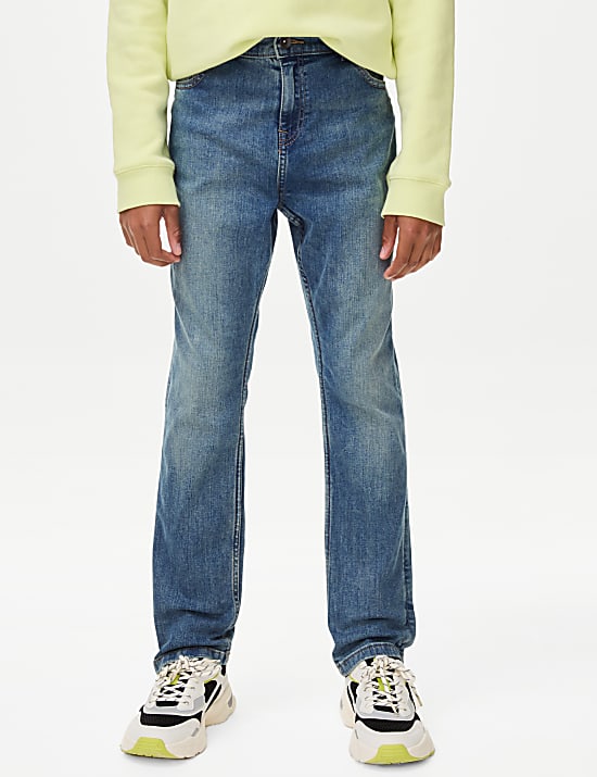 The Jones Slim Fit Cotton with Stretch Jeans (6-16 Yrs)