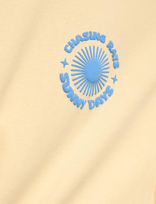 T-Shirt aus reiner Baumwolle mit Sonnenmotiv (6&ndash;16 J.)