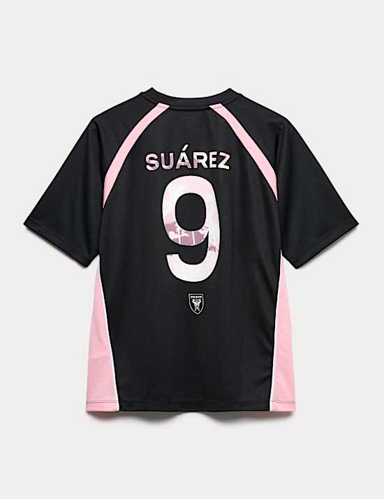 InterMiami Suarez Football T-Shirt (6-16 Yrs)