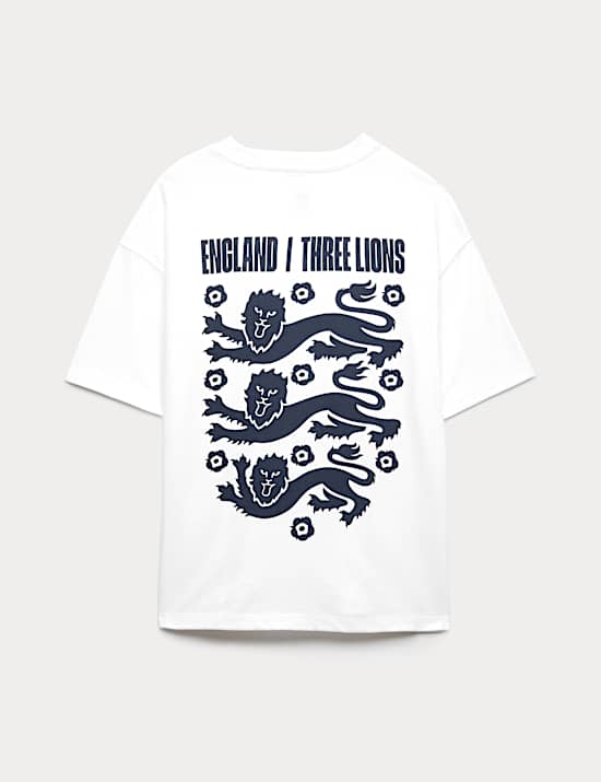 Pure Cotton FA&copy; England Graphic T-Shirt (6-16 Yrs)