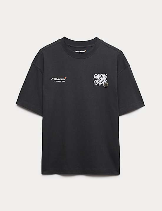 Pure Cotton McLaren&trade; Graphic T-Shirt (6-16 Yrs)