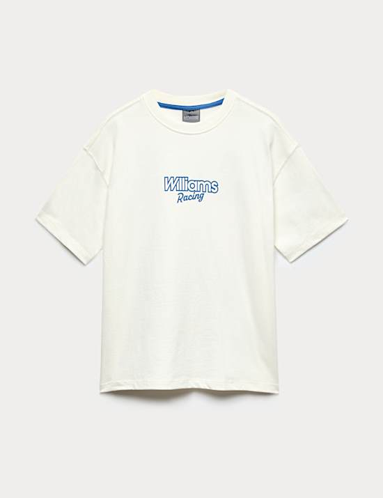 T-shirt 100 % coton &agrave; motif Williams Racing (du 6 au 16 ans)