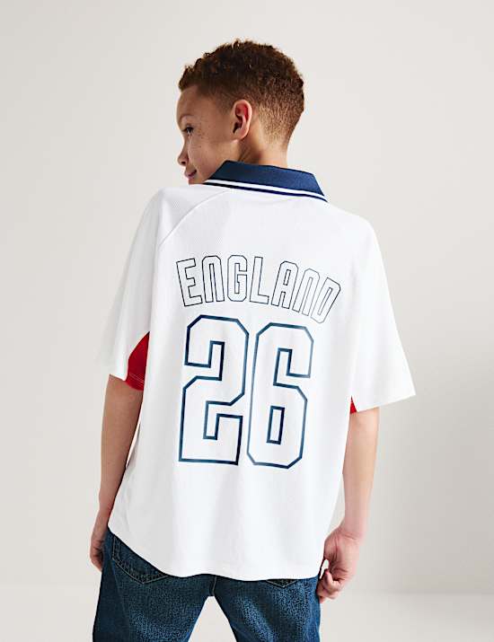 FIFA England Football T-Shirt (2-16 Yrs)