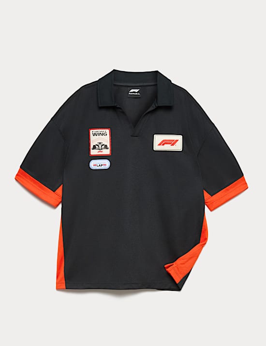 Formula 1&reg; Mesh Polo Top (6-16 Yrs)