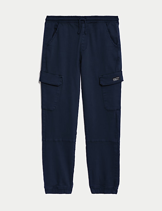 Cotton Rich Cargo Trousers (6-16 Yrs)