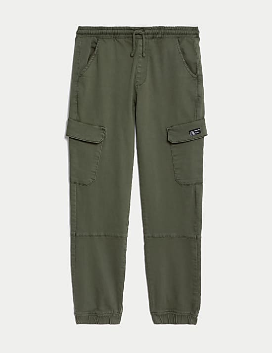 Cotton Rich Cargo Trousers (6-16 Yrs)