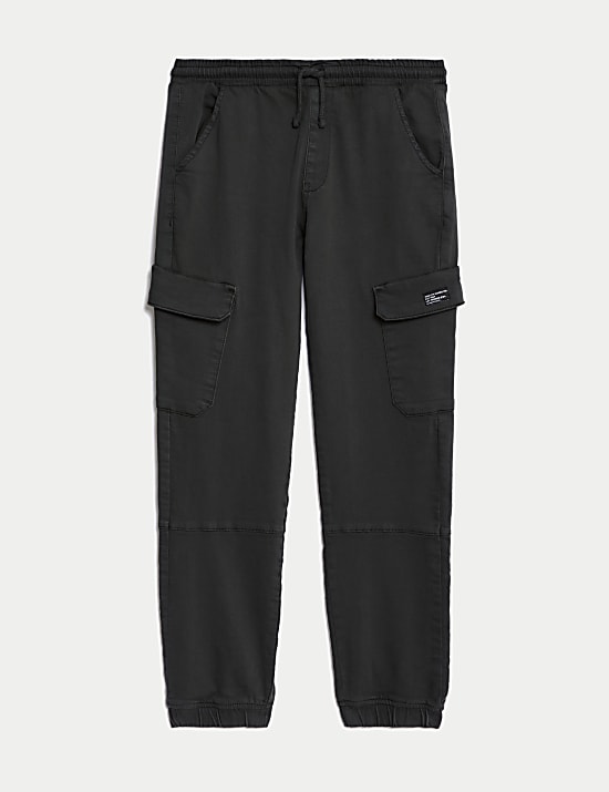 Cotton Rich Cargo Trousers (6-16 Yrs)