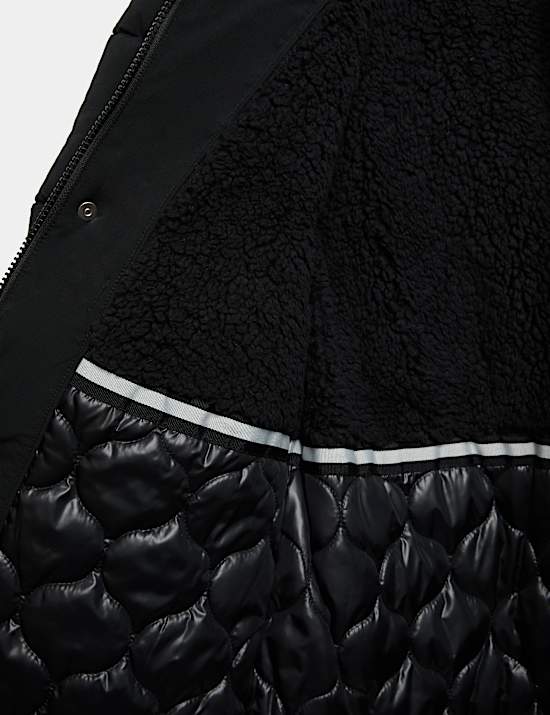 Stormwear Hooded Padded Longline Coat