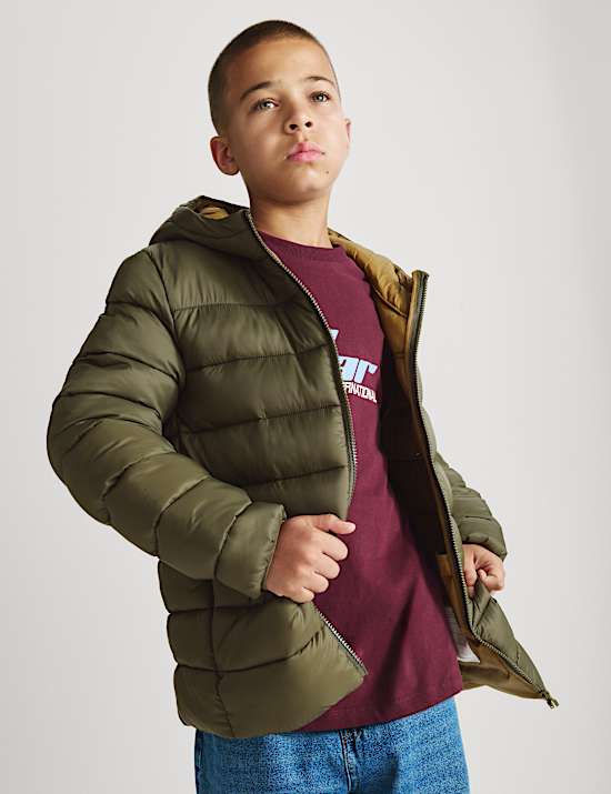 Stormwear&trade; Lightweight Padded Puffer Coat (6-16 Yrs)
