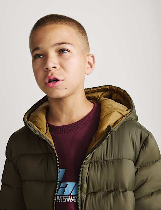 Stormwear&trade; Lightweight Padded Puffer Coat (6-16 Yrs)