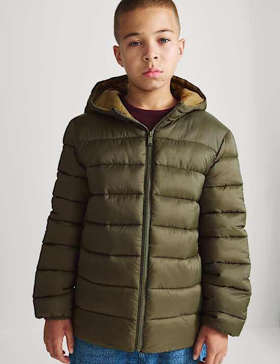 Stormwear&trade; Lightweight Padded Puffer Coat (6-16 Yrs)